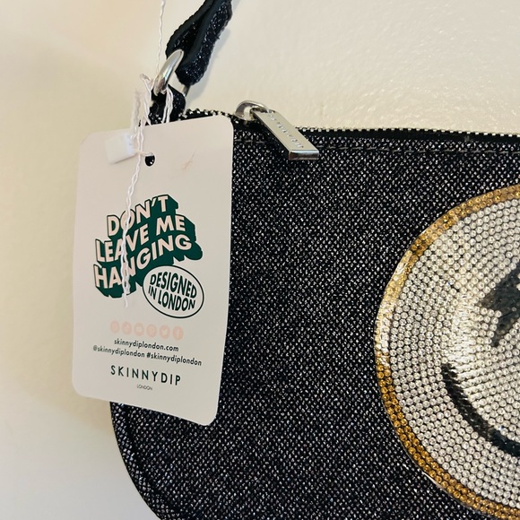 SKINNY DIP LONDON 😊 SMILEY SPARKLES BAG 💼! - Picture 3 of 7
